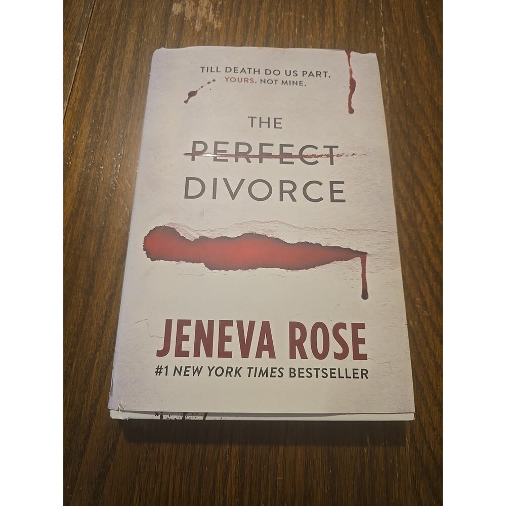 The Perfect Divorce by Jeneva Rose (Hardcover, 2025, UNMARKED!)